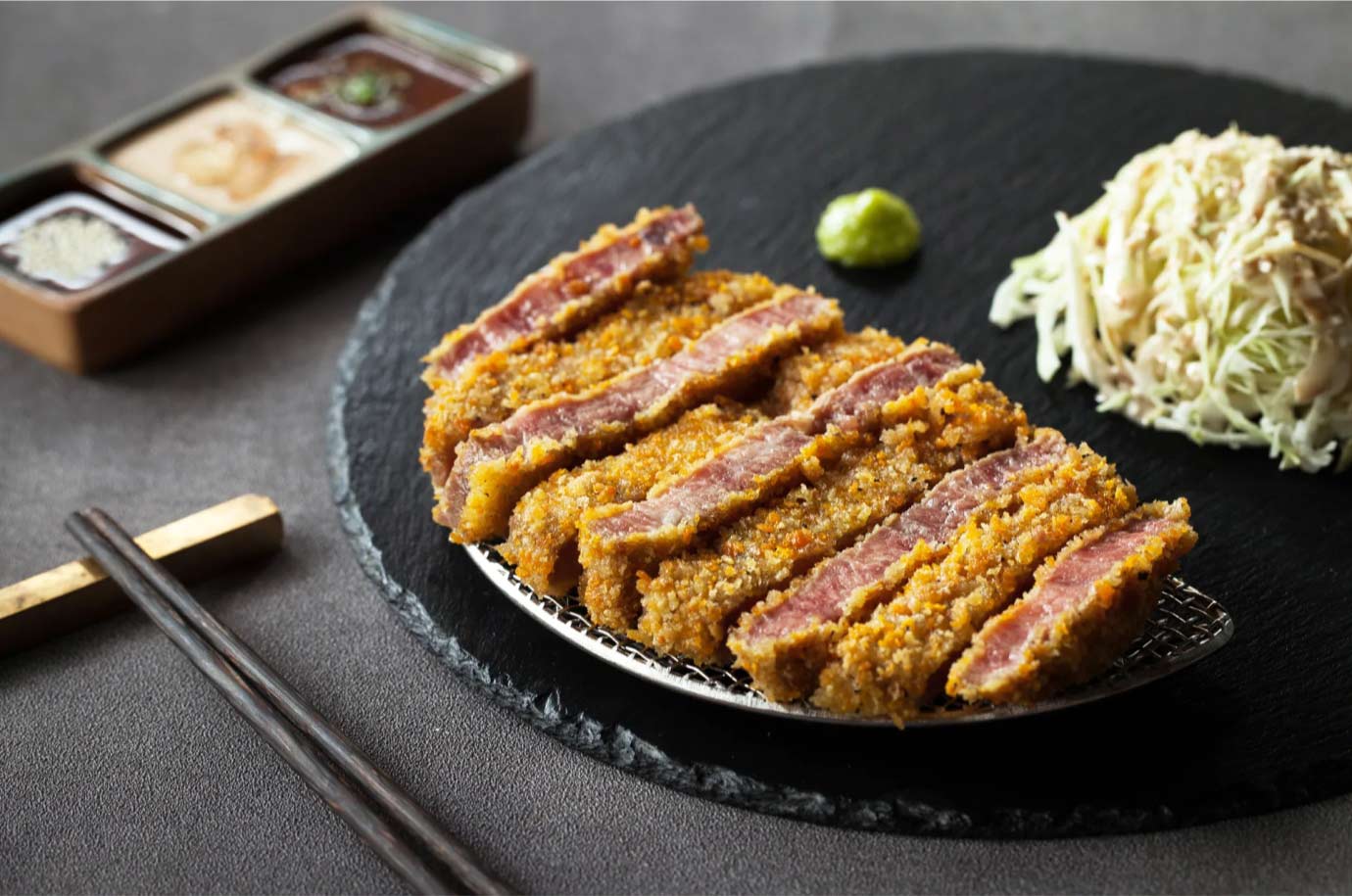 Delicious meat from Shichirin restaurant