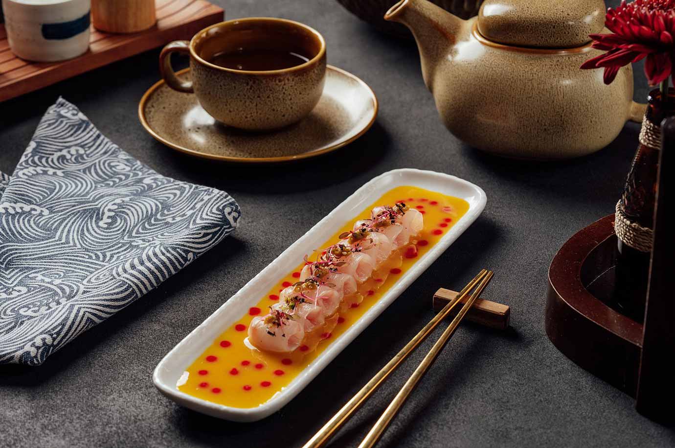 Japanese food from Shichirin restaurant