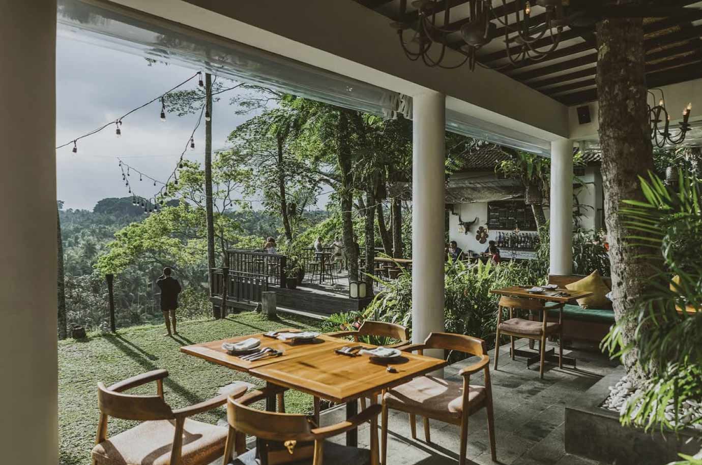 Interior overview in The Sayan House