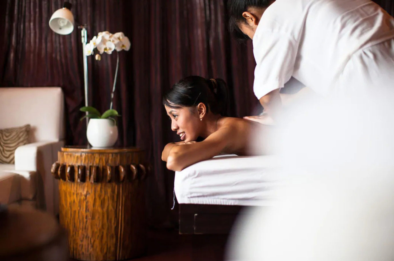 Massage procedure in Vela Spa