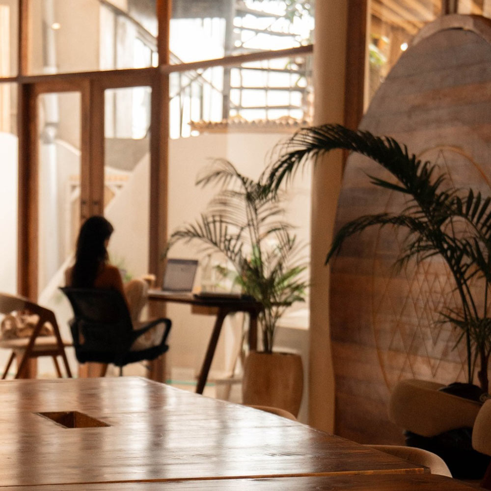 Coworking place at The Space Bali
