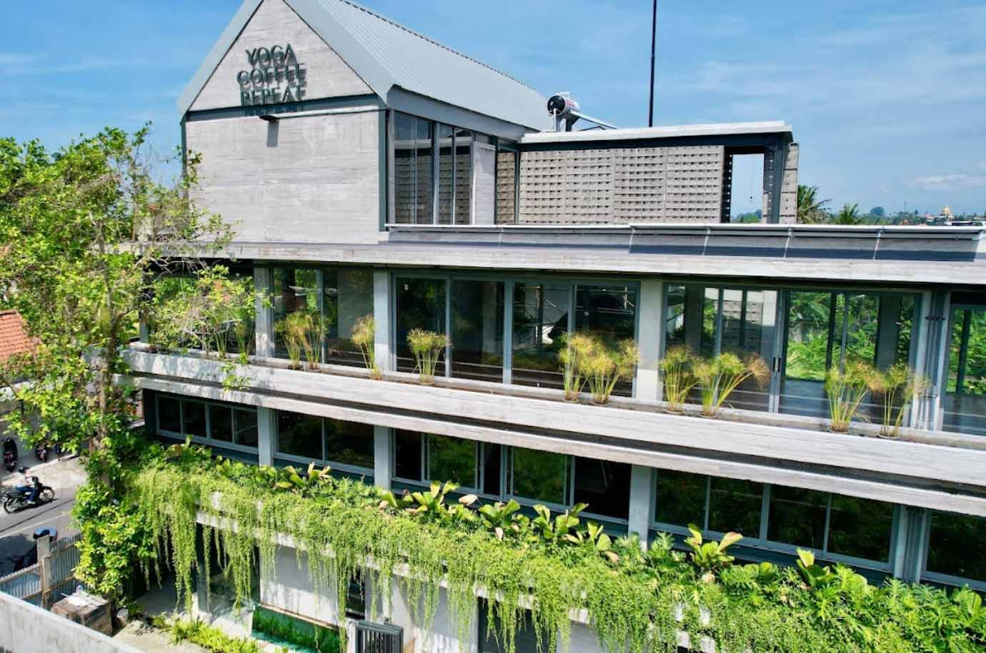 The building of Canggu Yoga Centre