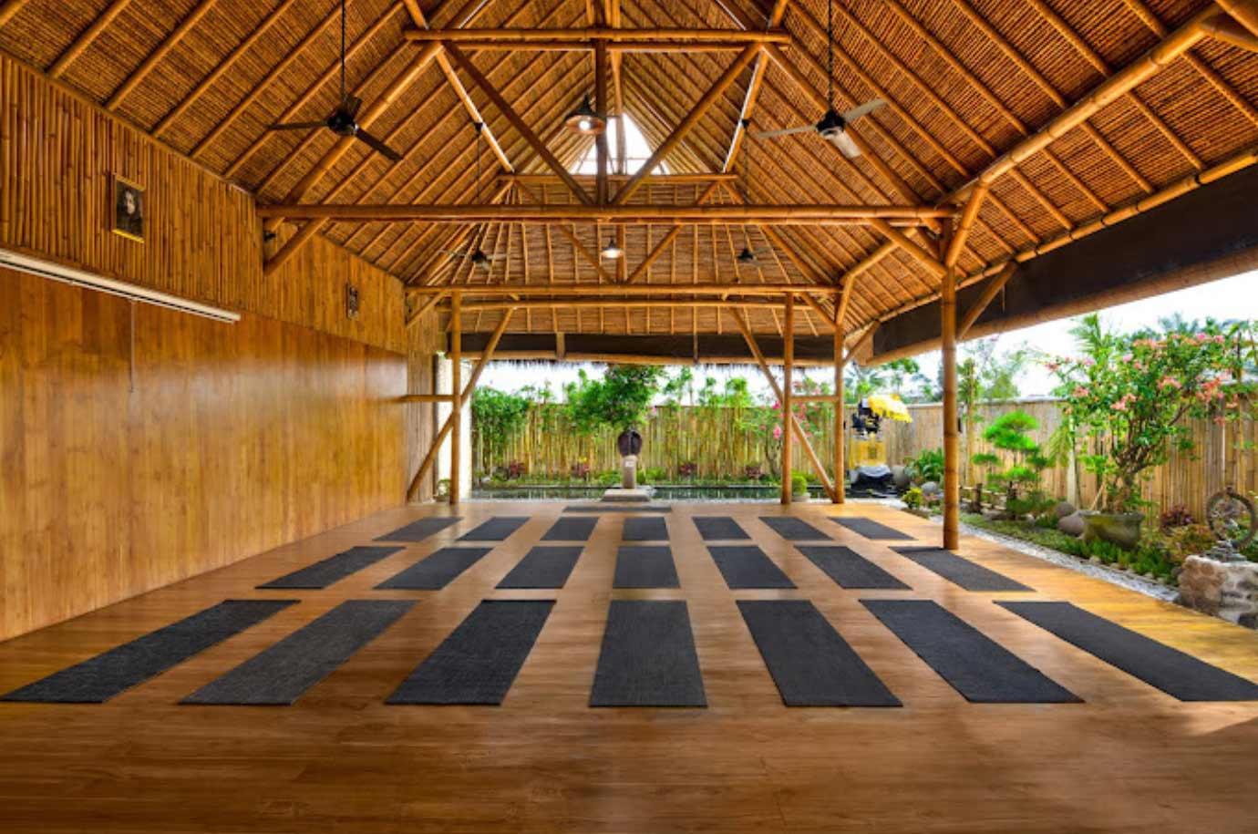 Bamboo room in the The Practice studio