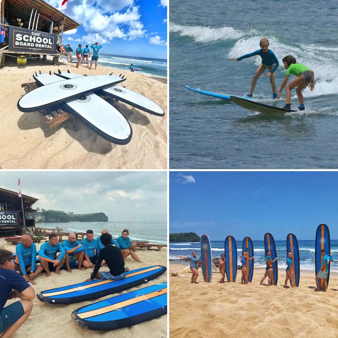 Balangan Wave Surf School - surf lessons for children and adults