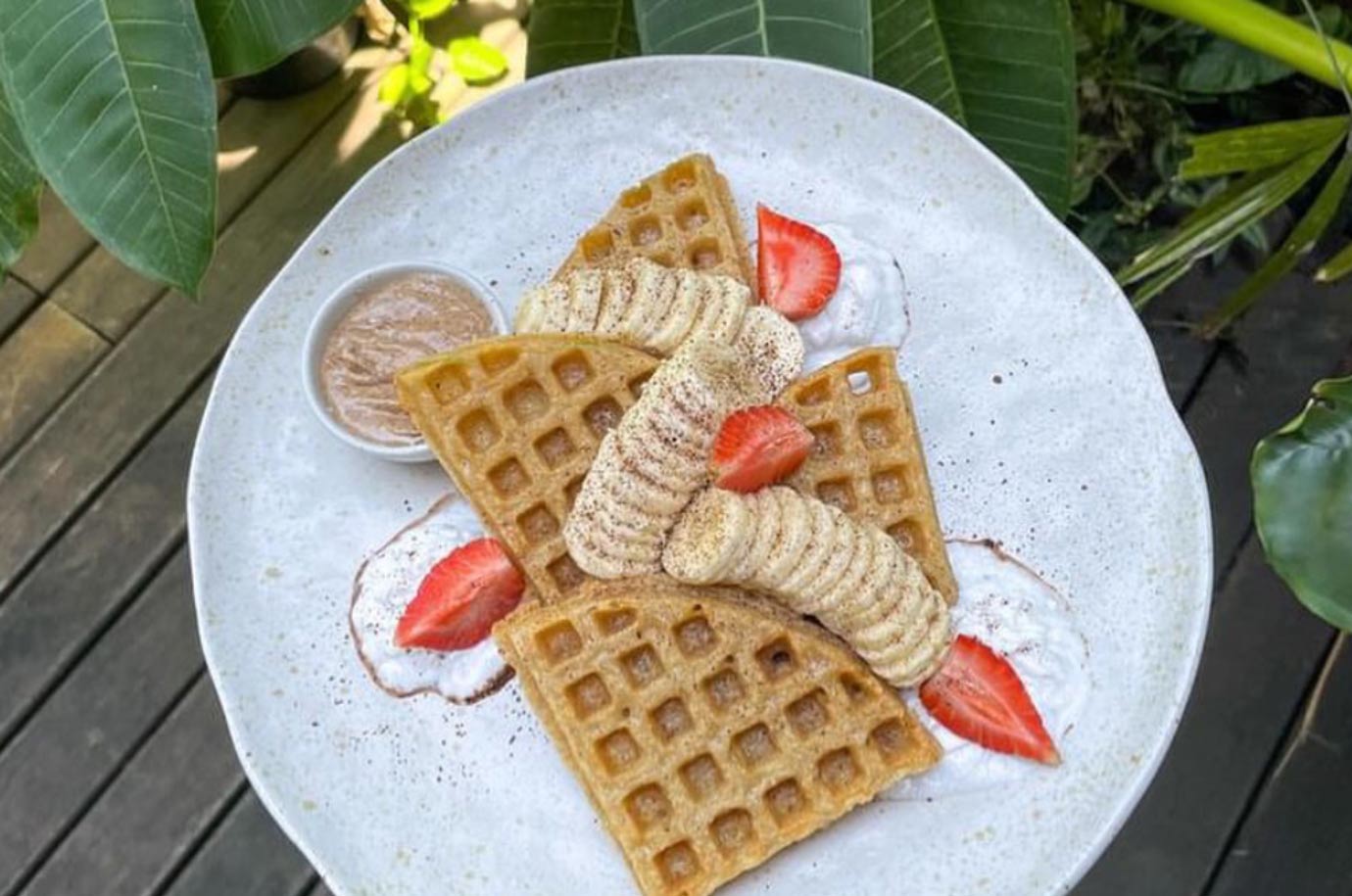 Food served at Alchemy Uluwatu cafe