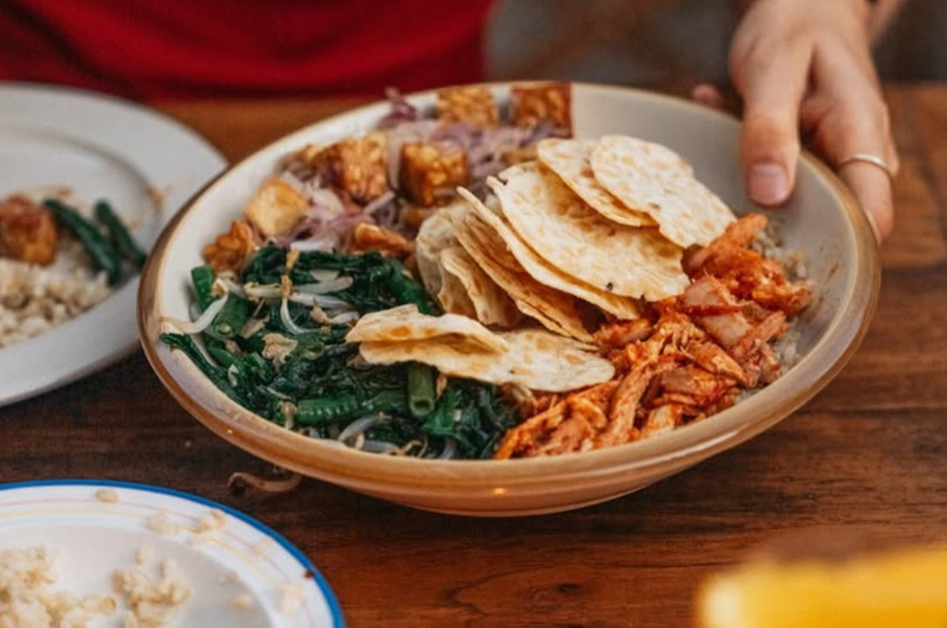 Food served at Analog cafe