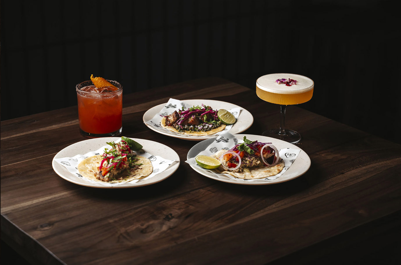 Dinner for two in the Lola’s Cantina Mexicana restaurant