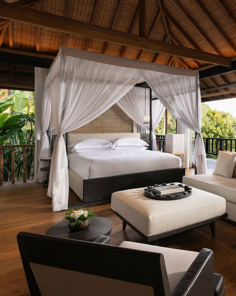 Bedroom from COMO Shambhala Estate