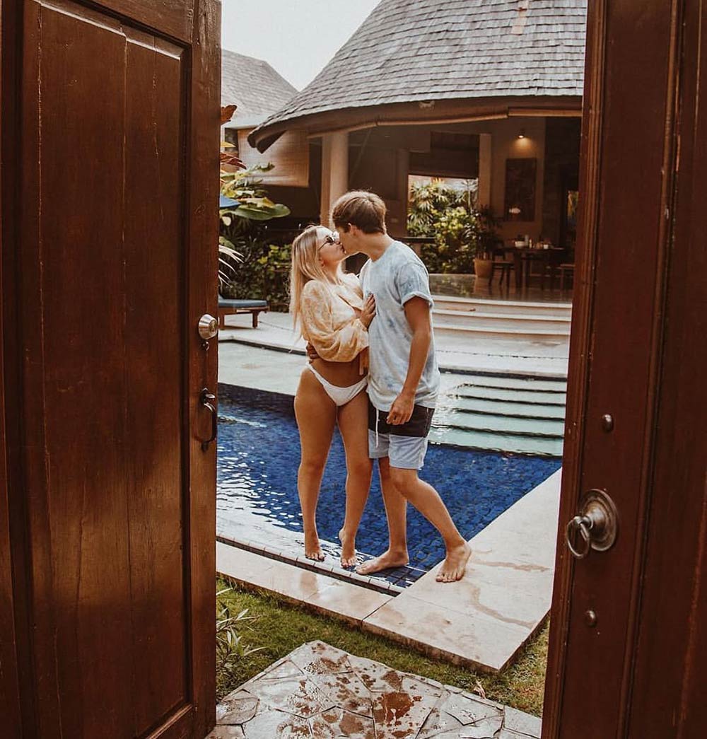 Pool fences at the Kunja Villas & Spa