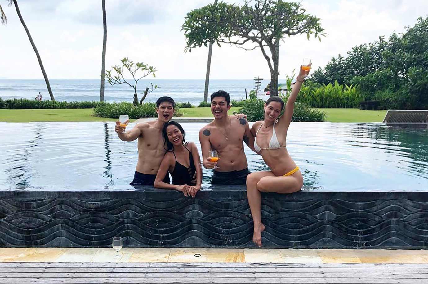 Pool at the Ombak Luwung Beachfront Estate