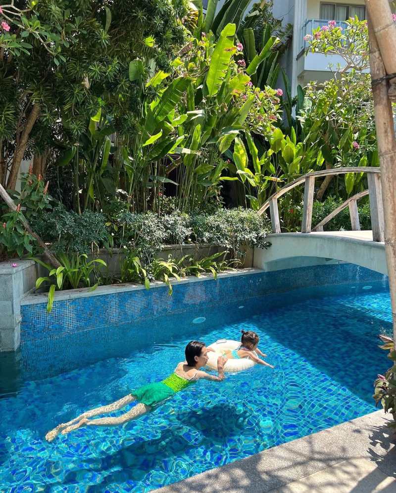 Forest pool at the hotel RIMBA by AYANA