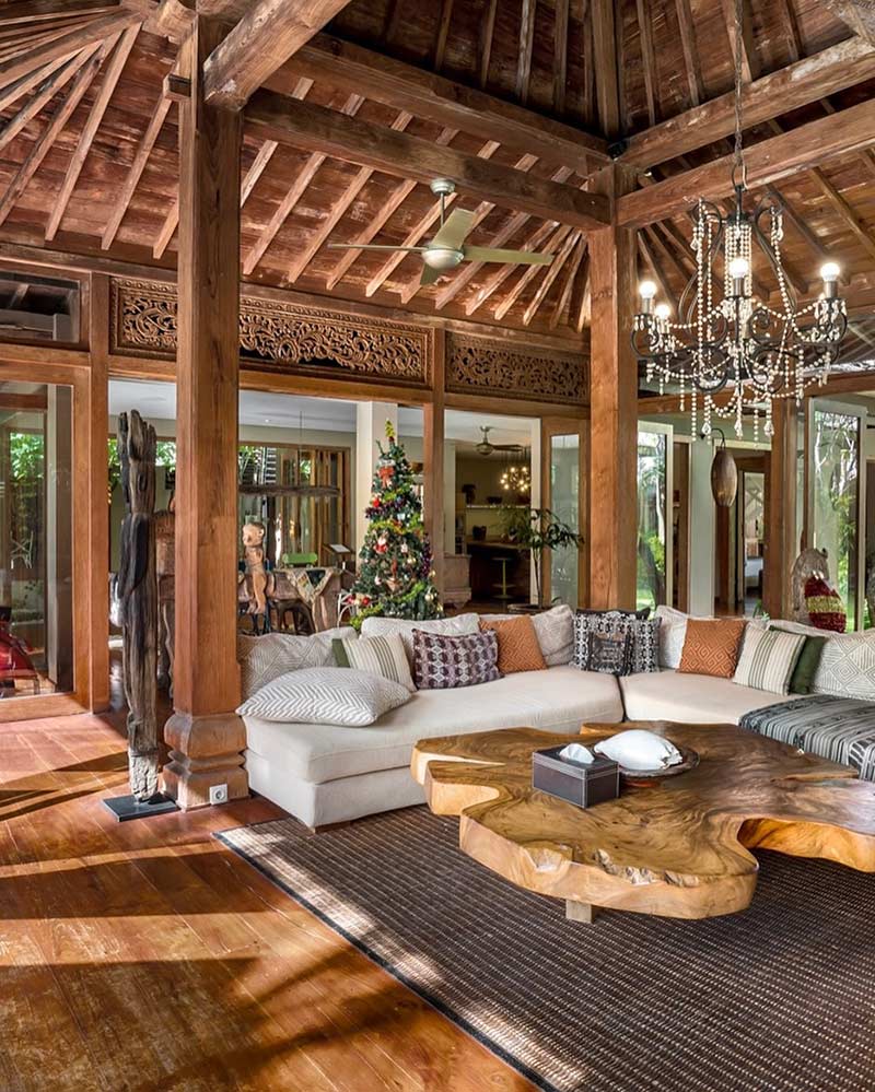 Living room at the Villa Shambala Seminyak