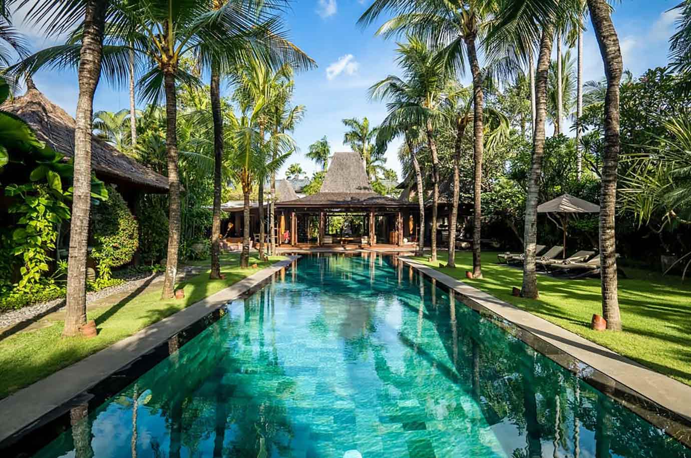 Pool at the Villa Shambala Seminyak