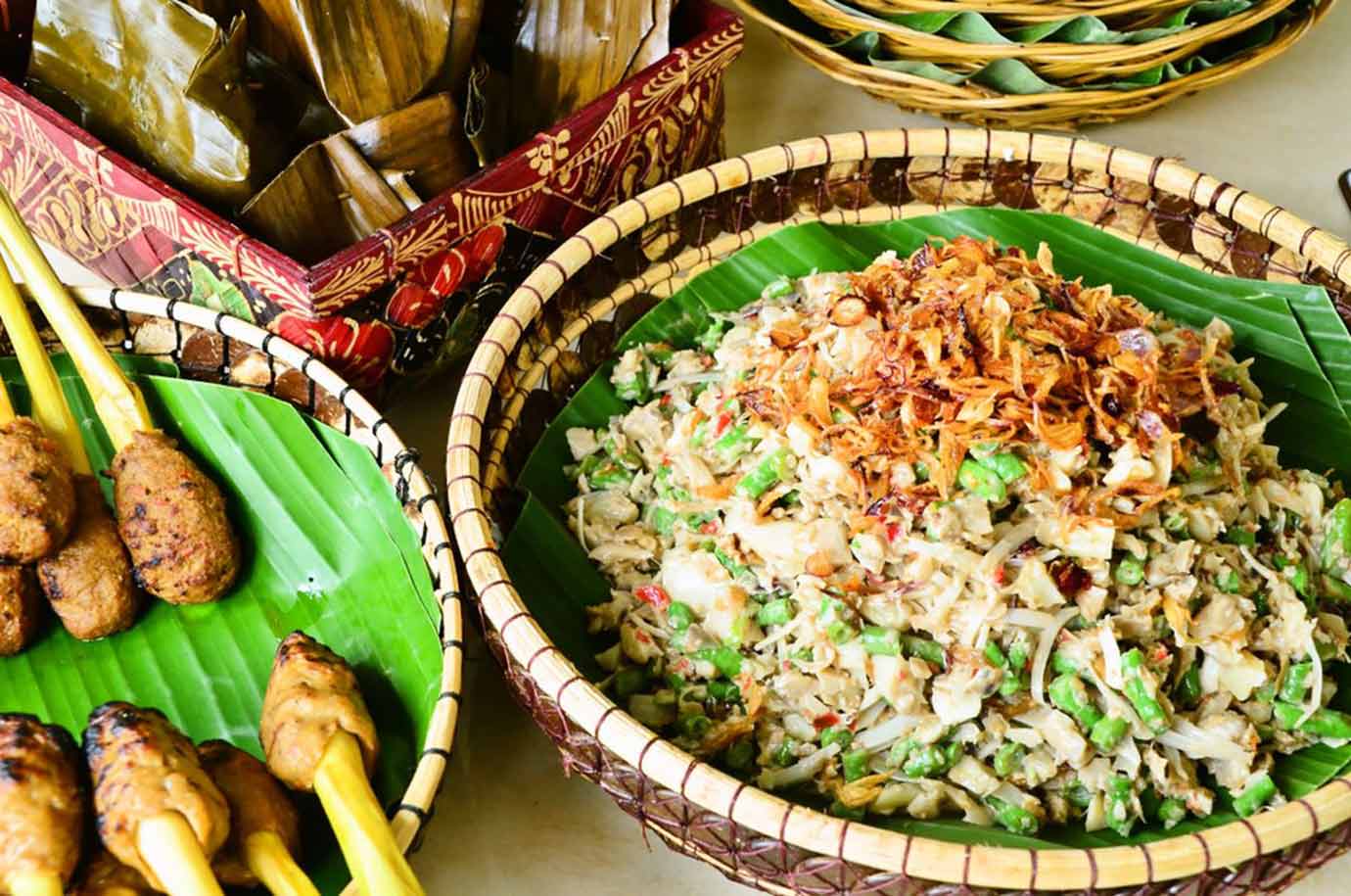 One of the Balinese dish Sate Lilit