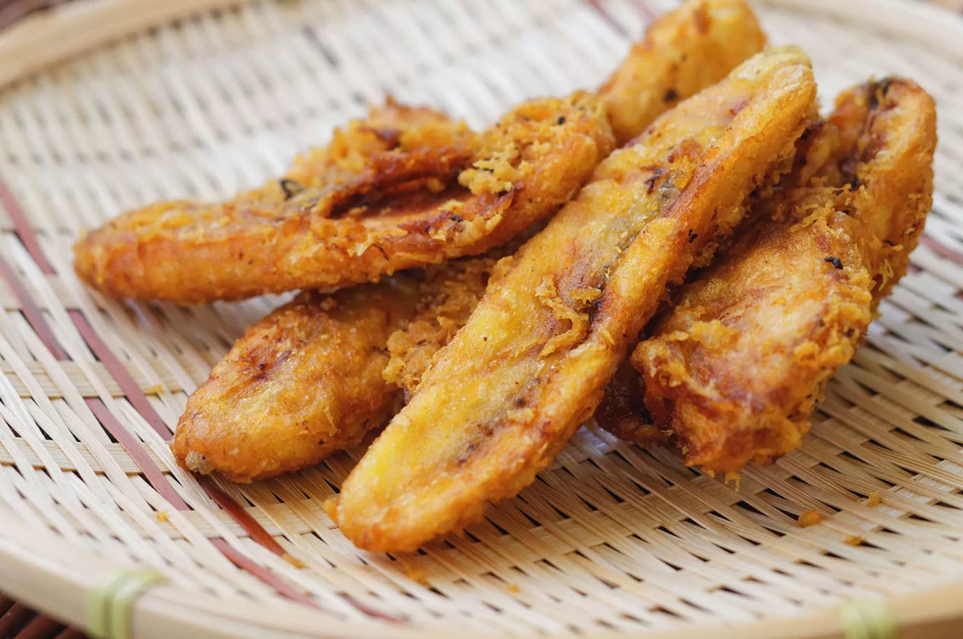 Fried bananas snack in Bali