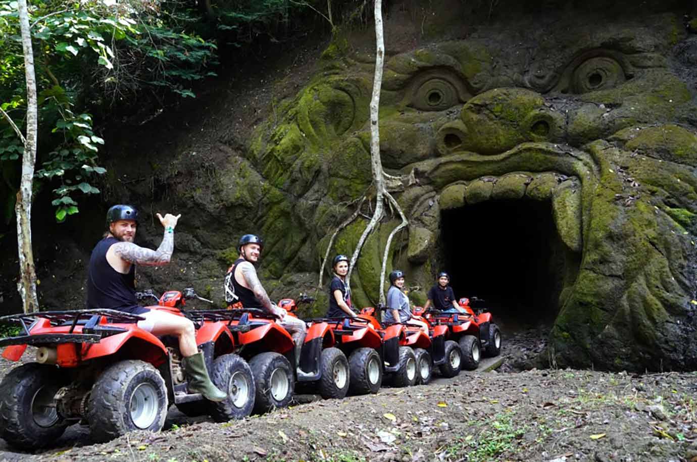 ATV adventure in Balinese cave