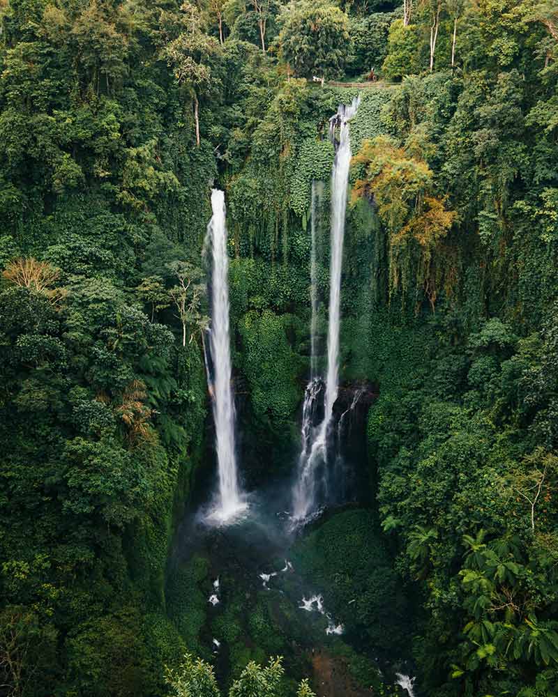 Sekumpul Waterfall in Bali