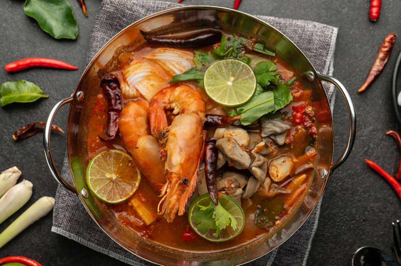 Seafood dish from Thailand