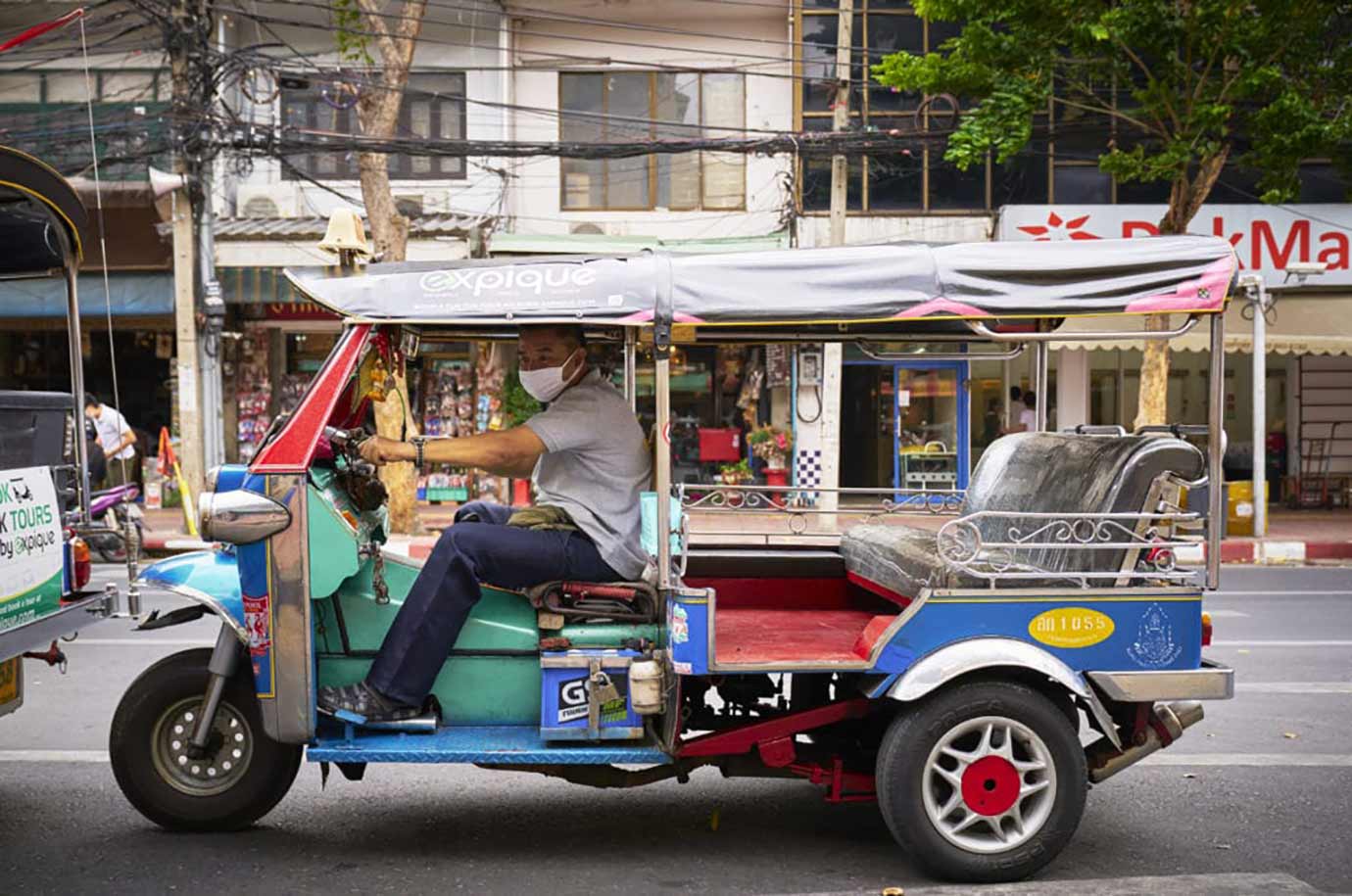 Bangkok Tuk Tuk for traveling around the city