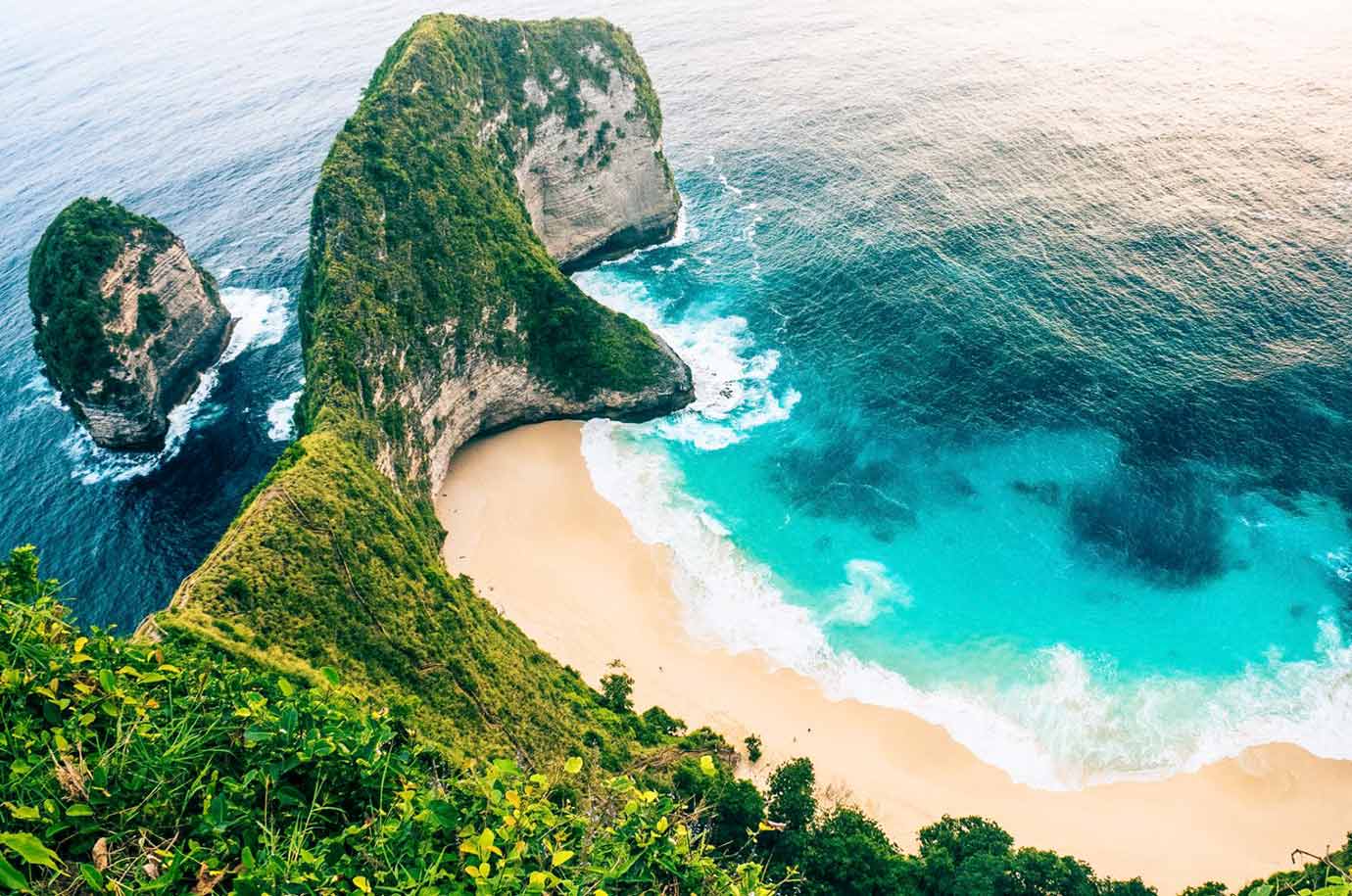 Nusa Penida Beache - view from the top