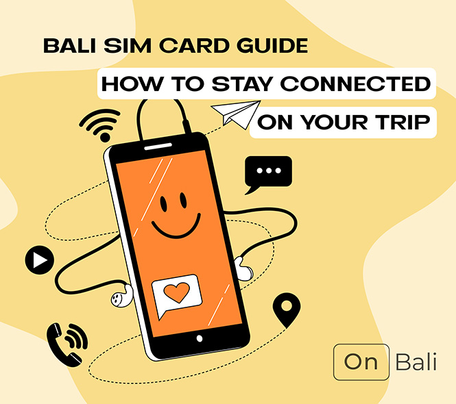 Phone phone internet and mobile connection in Bali