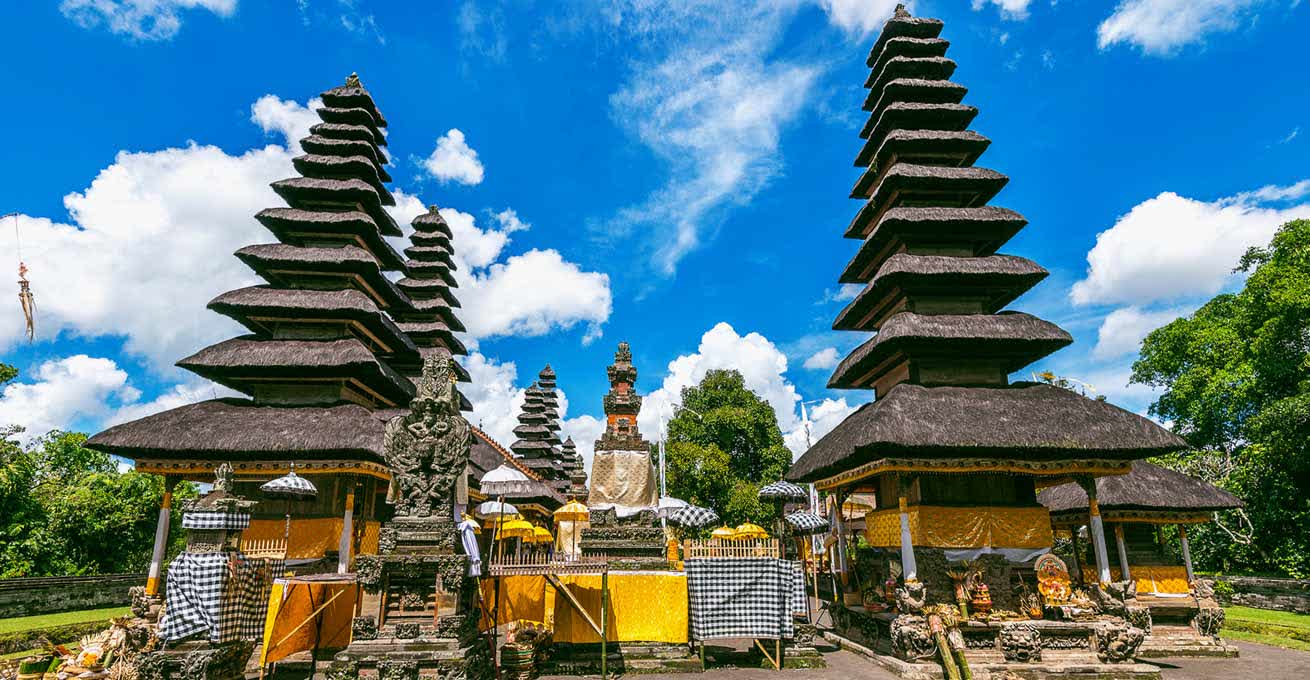 Mount Agung temple in Uluwatu, Bali