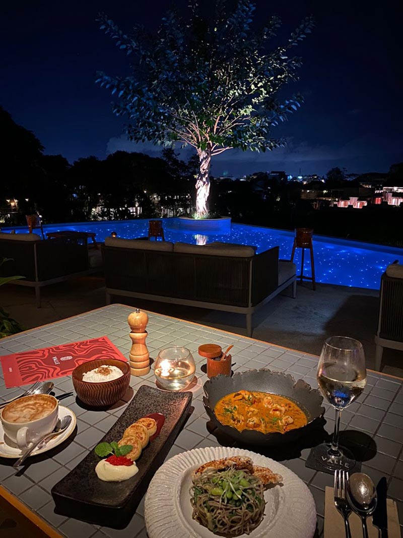 Valle Beach Club - romantic dinner