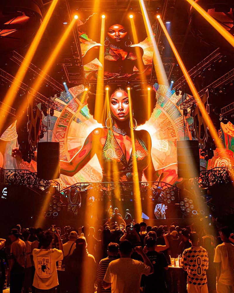Dj party from W Atlas Super Club