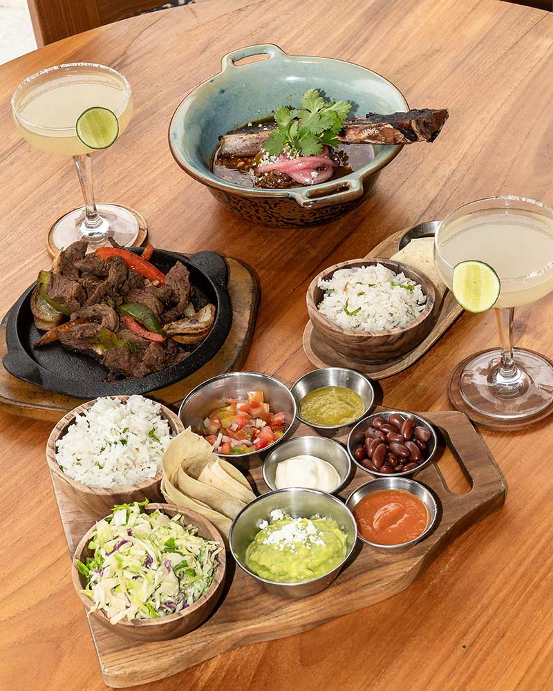 Food from Jalapeño restaurant in Canggu