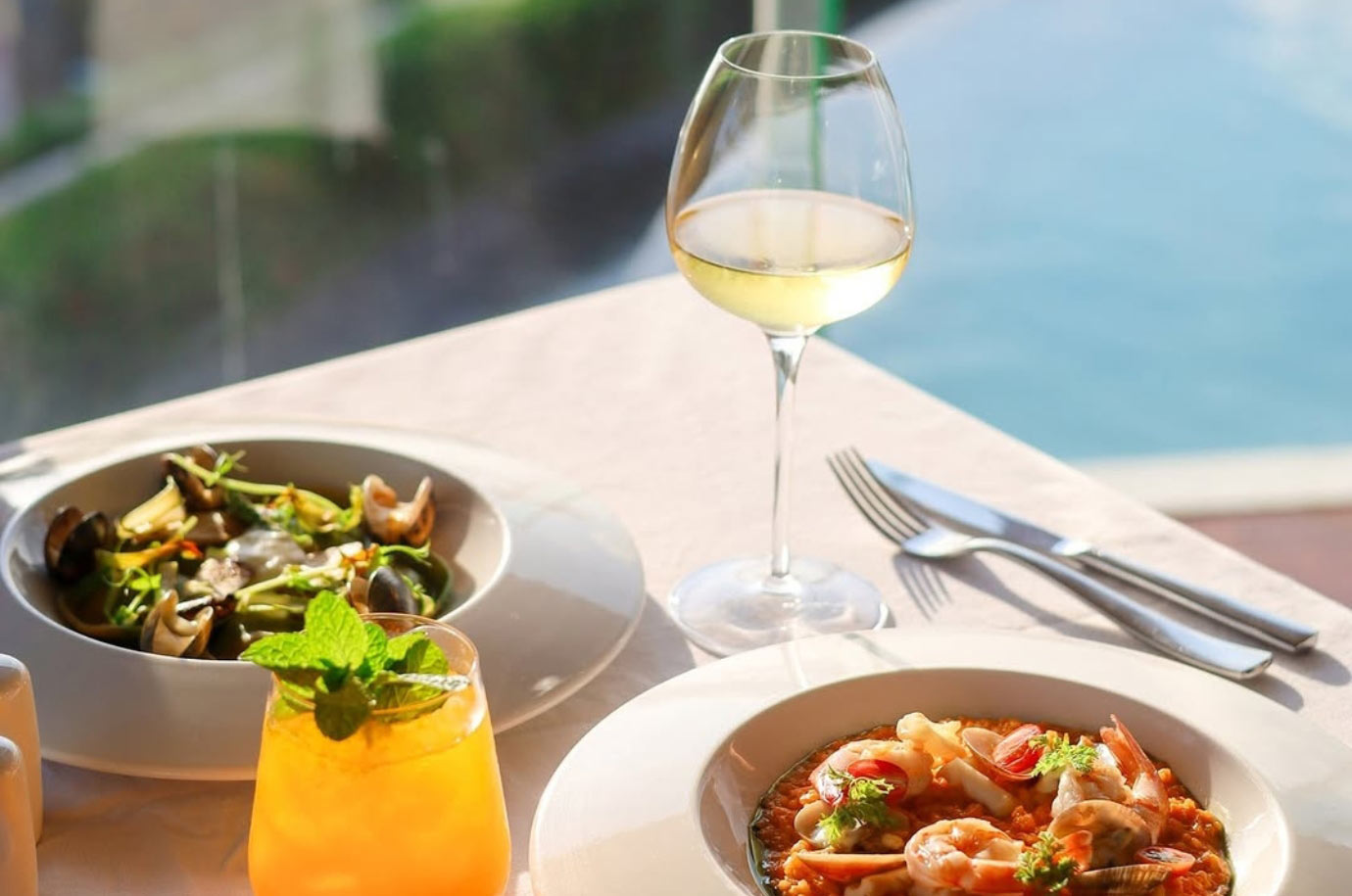 Food from Bene Italian Kitchen restaurant