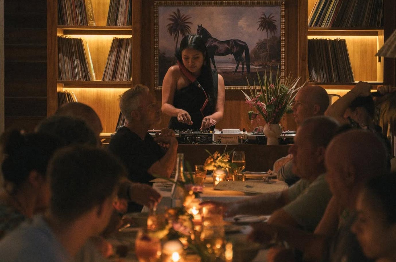 Dinner event in the Numero Quattro restaurant