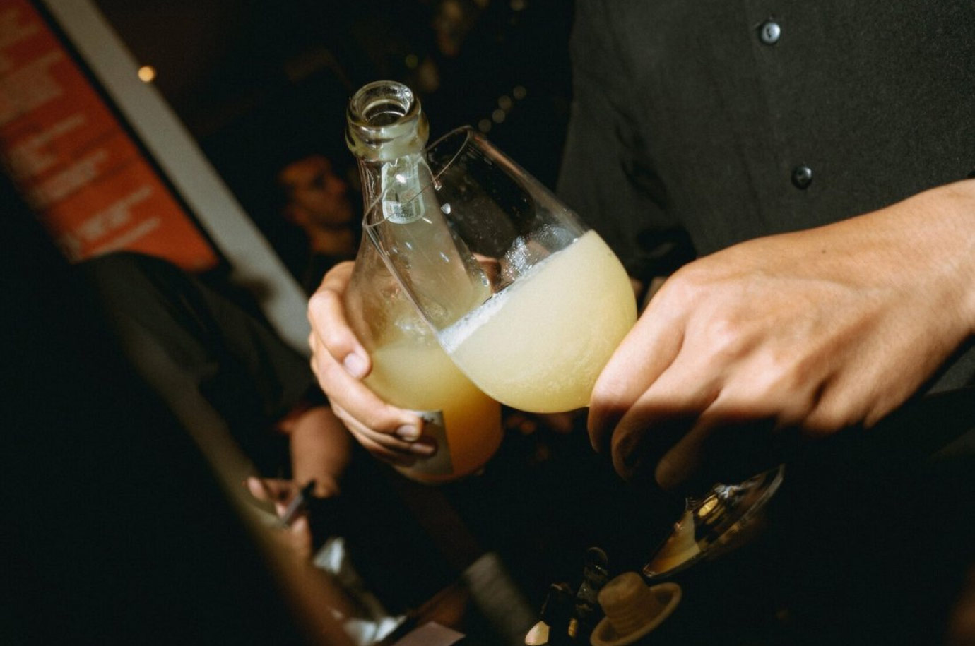 Cocktail from Mosto bar in Canggu