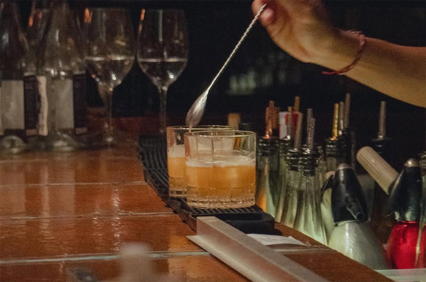 Cocktails from Room 4 Dessert bar in Ubud