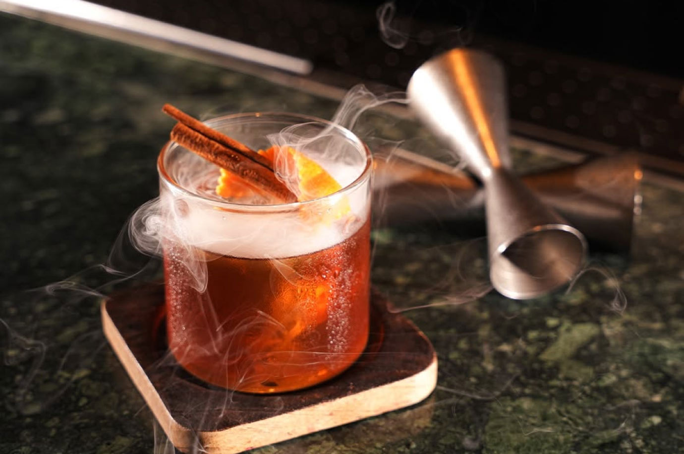 Cocktail from Shady Pig bar, Canggu