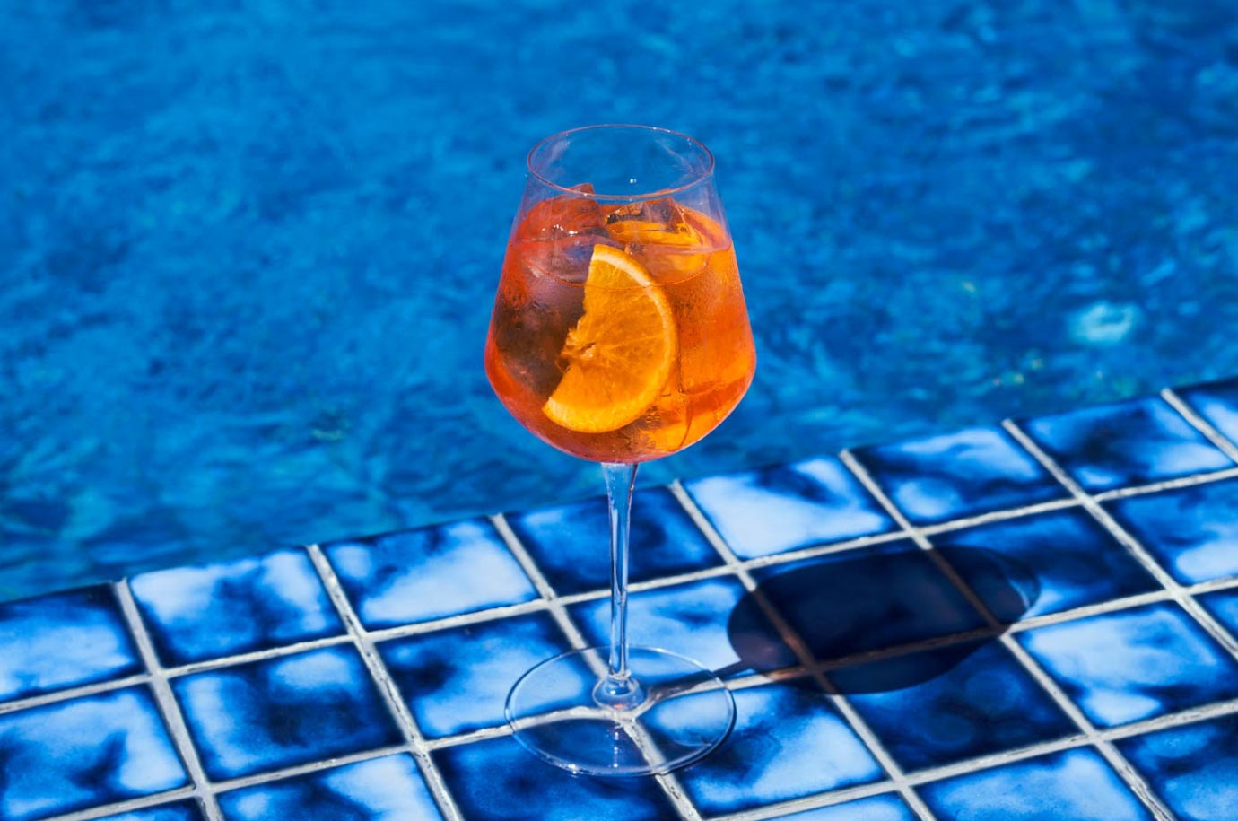 Orange cocktail from Kuta Social Club Rooftop