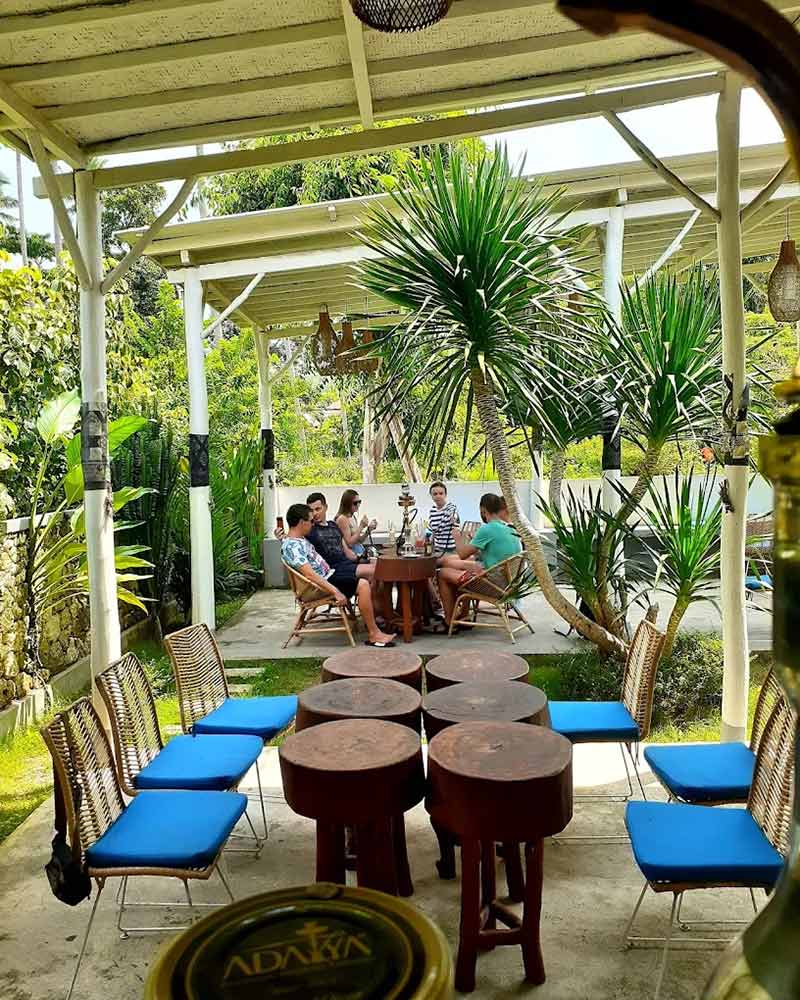 Interior of Aguan Shisha Bar & Kitchen