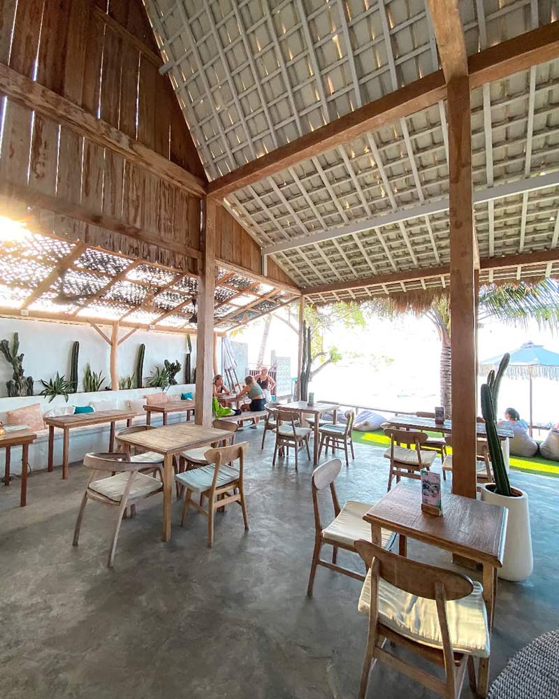 Interior of Coco Penida Restaurant & Bar