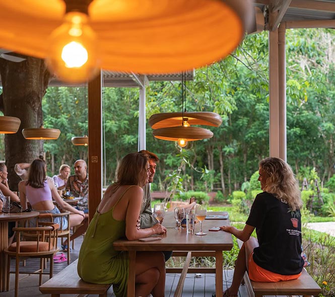 Brunch in one of the best restaurants of Bali