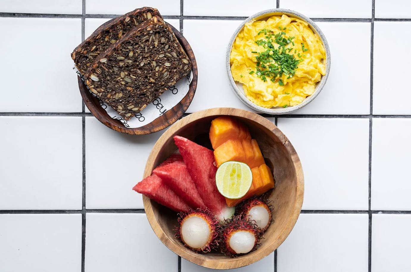 The flow of Scandinavian eating traditions in Copenhagen cafe