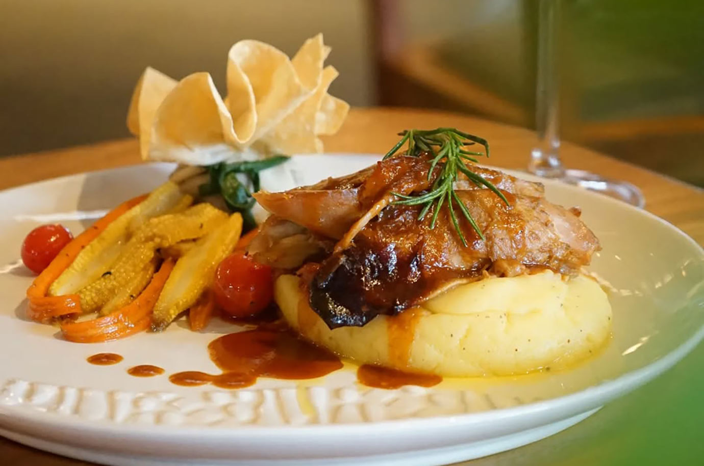 Food from Batujimbar Café in Sanur