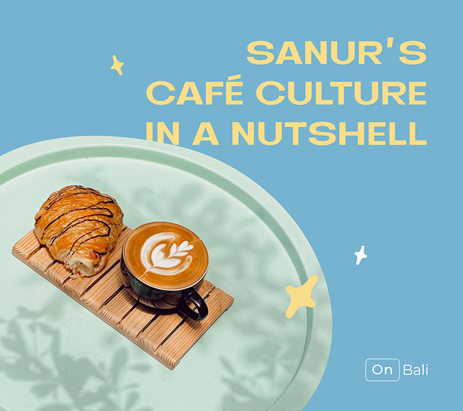 Breakfast in one of the Cafes in Sanur