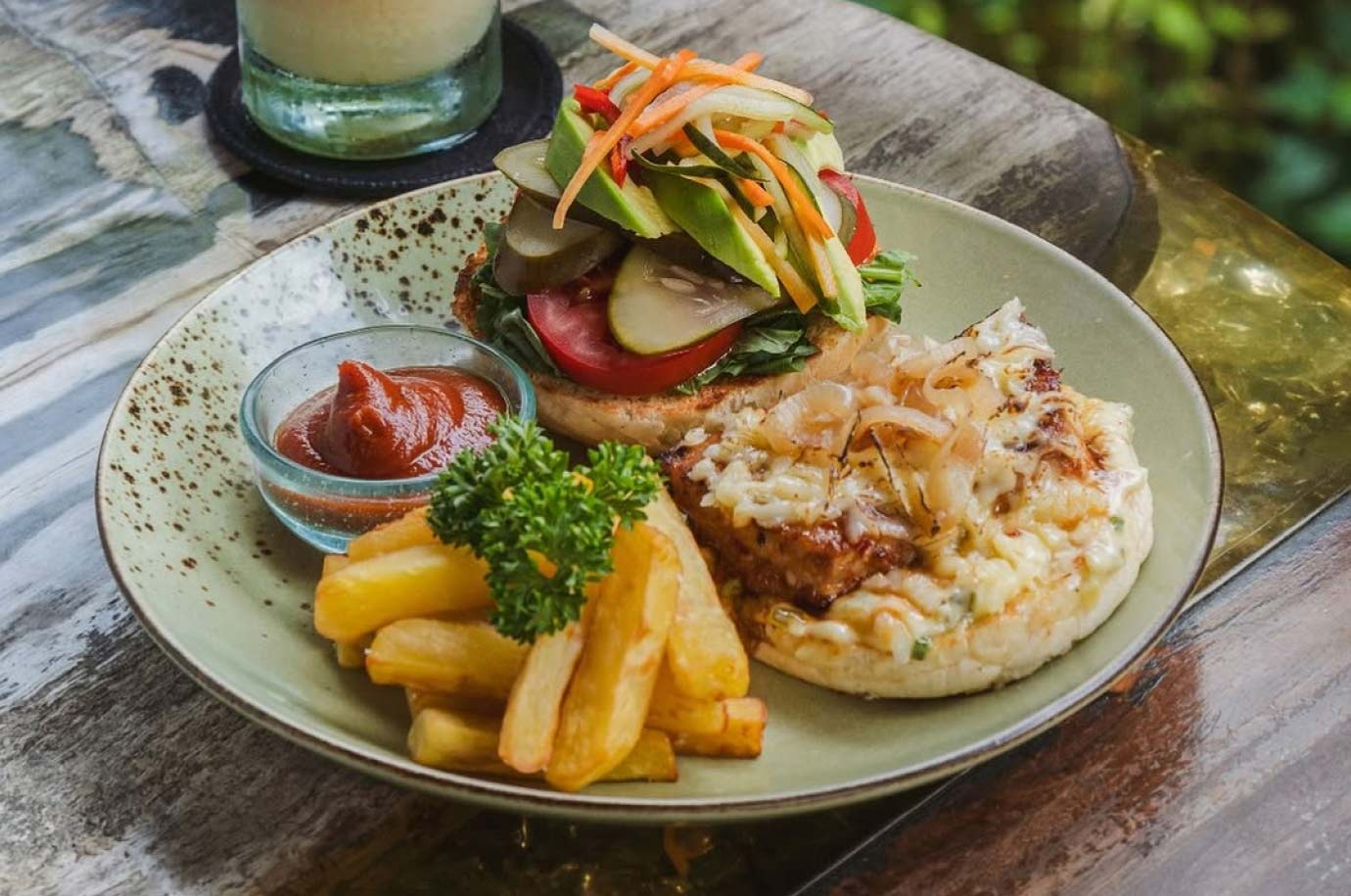Breakfast from Clear Cafe in Ubud
