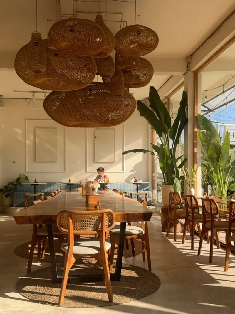 Interior of Home Cafe Ubud