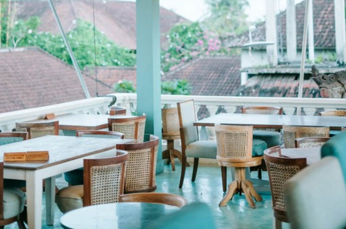 Interior in the Muse Cafe & Art Ubud