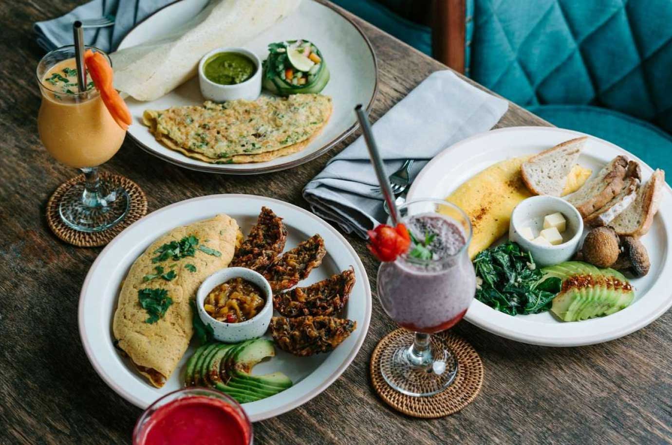 Breakfast from Muse Cafe & Art in Ubud