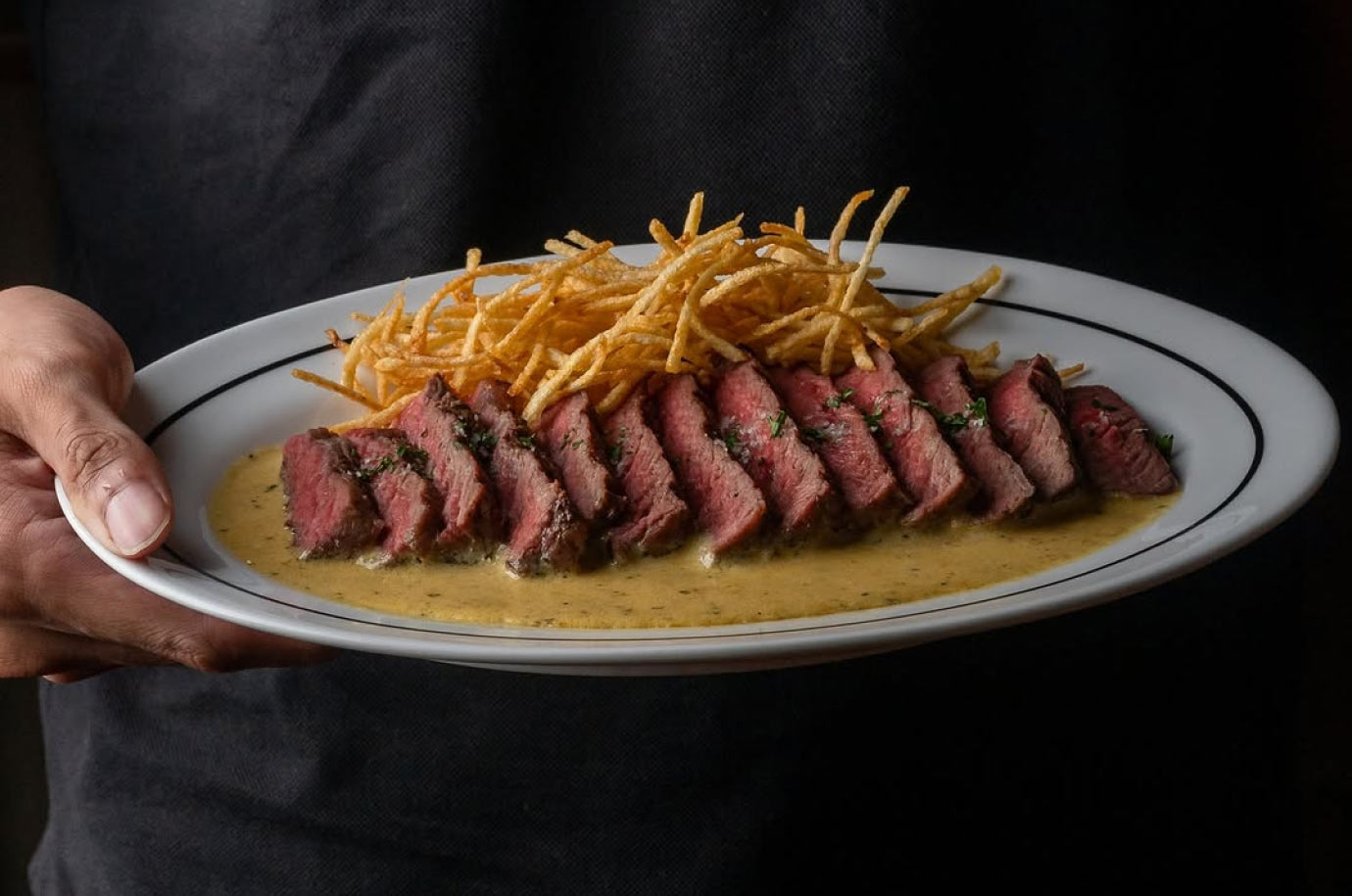 Steak from Sala Bistro cafe in Ubud