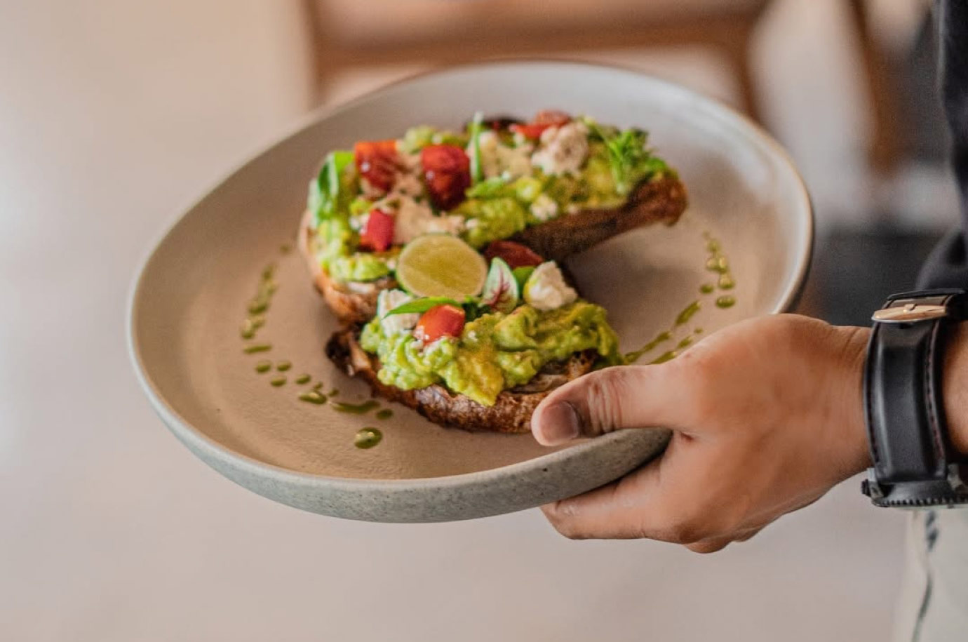 Breakfast from Suka Espresso cafe