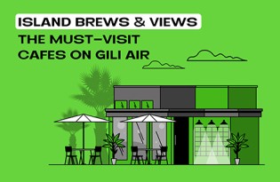 Preview of the Best Сafes in Gili Air