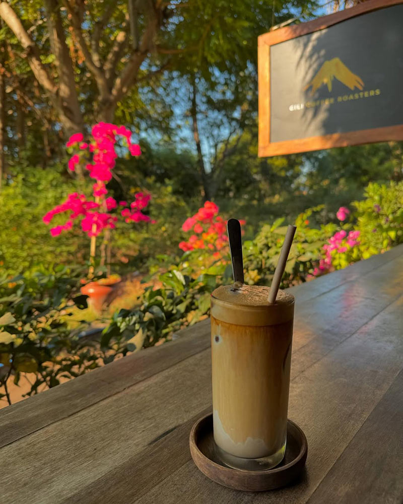 Gili Coffee Roasters - coffee with the view