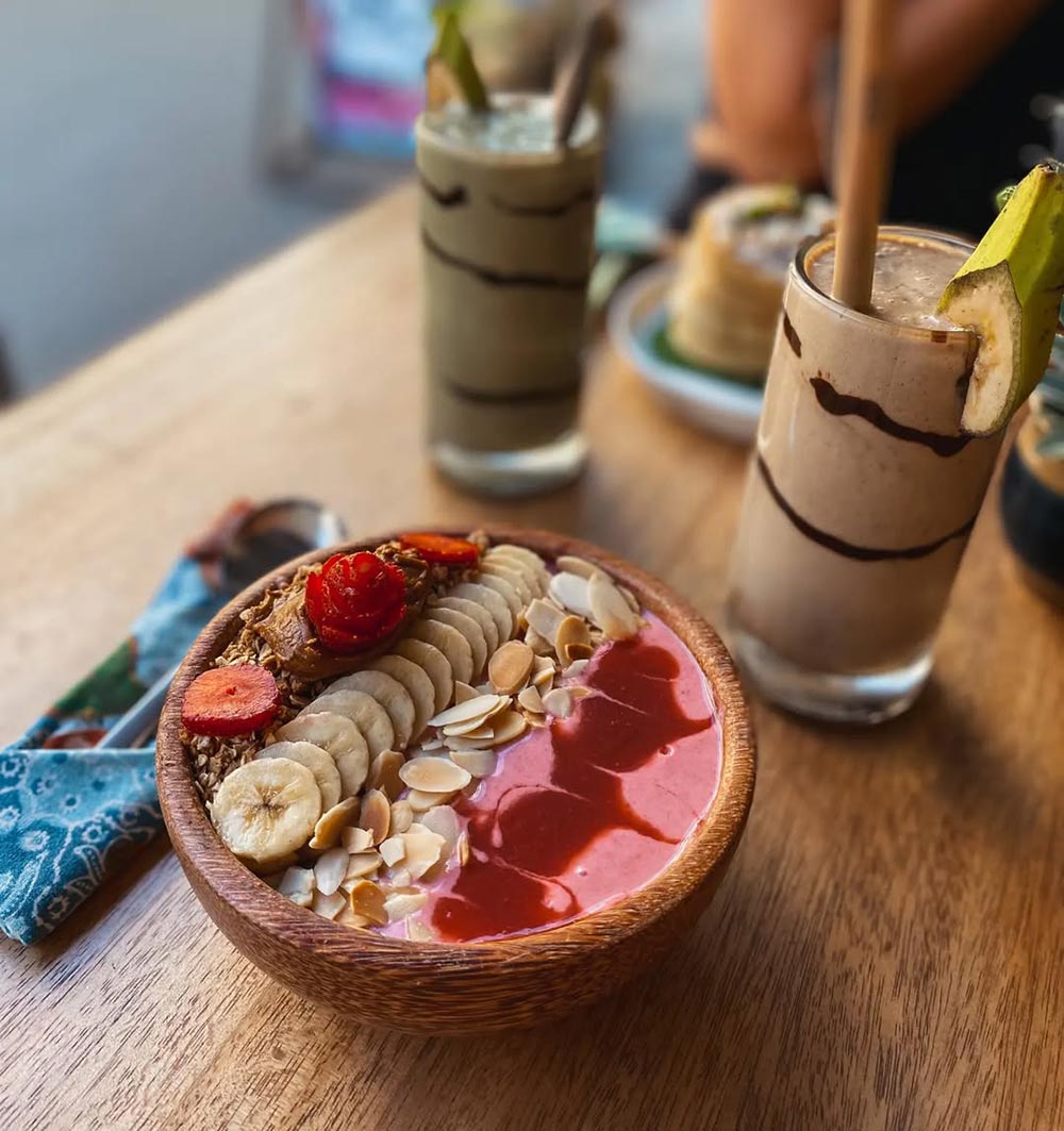 Breakfast from Juju Zero Waste cafe